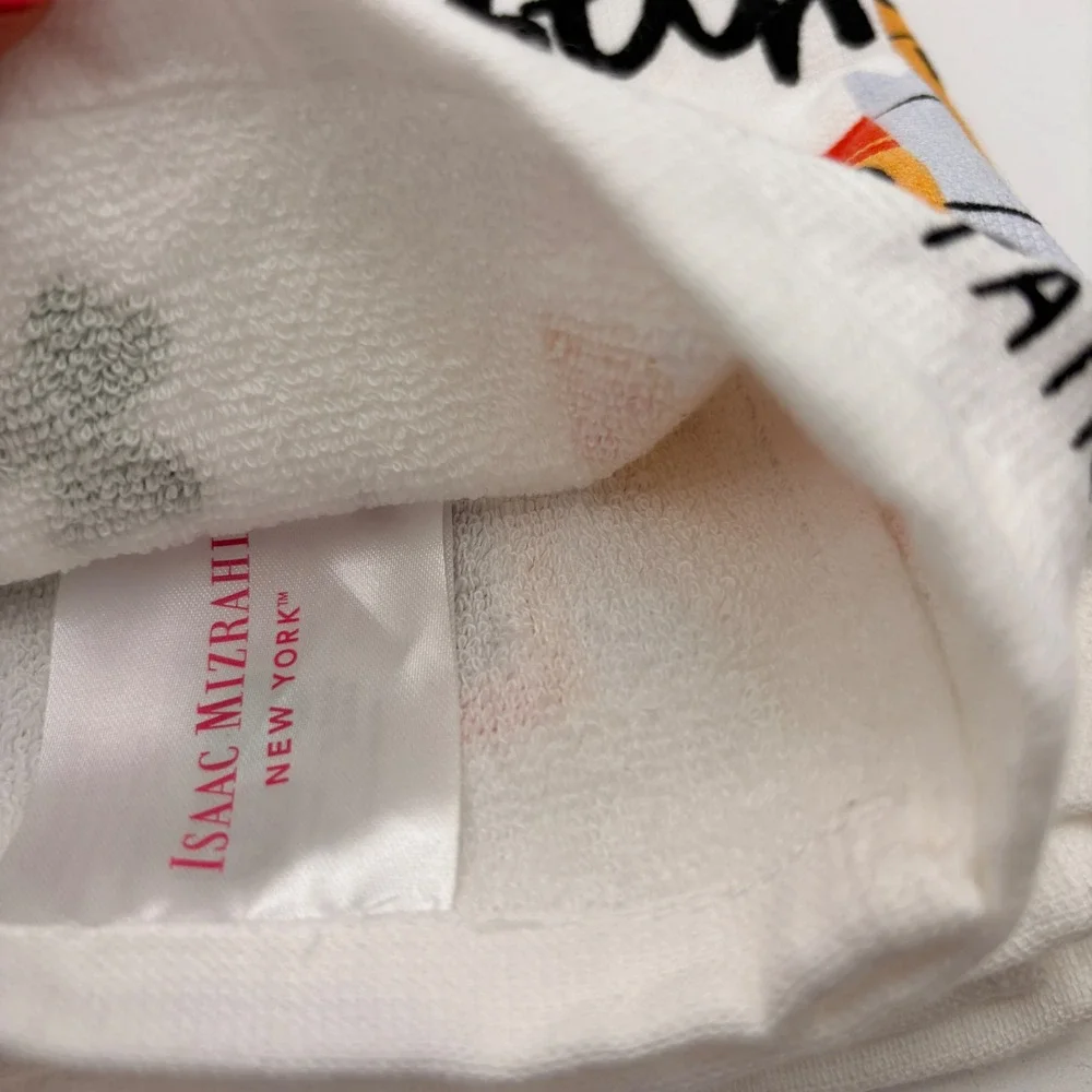 Isaac Mizrahi Dublin Ireland‎ Kitchen Towels Set of 2 Cotton Bamboo Shamrock